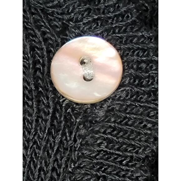 Susan Bristol Embellished Knit Cardigan Embroidered Whimsical Trees Floral Magic - Picture 8 of 15